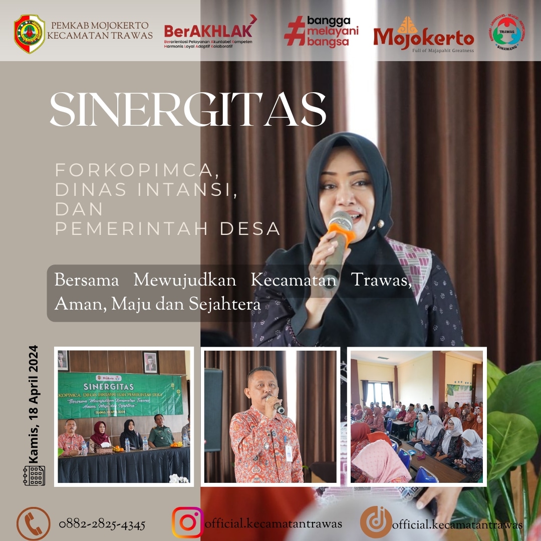 SINERGITAS FORKOPIMCA KECAMATAN TRAWAS